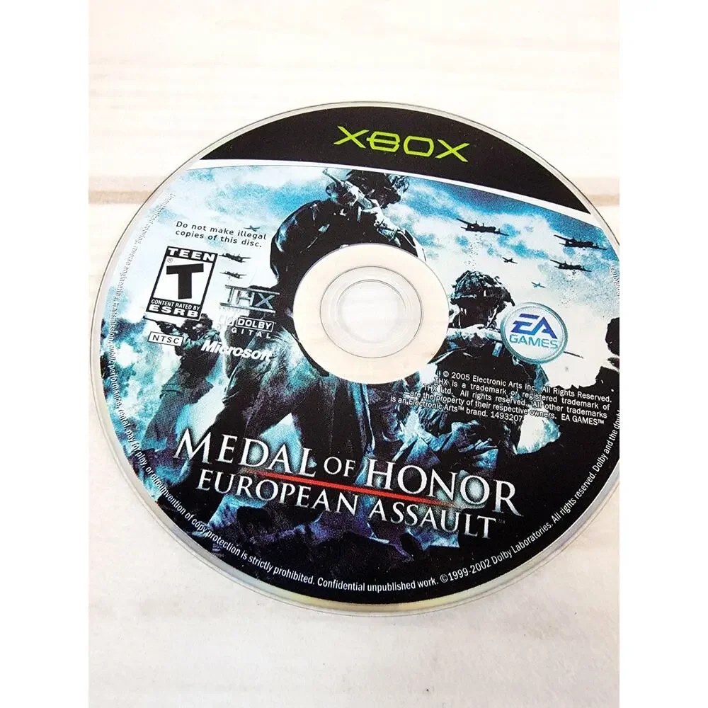 Medal of Honor: European Assault (Microsoft Xbox, 2005) Tested